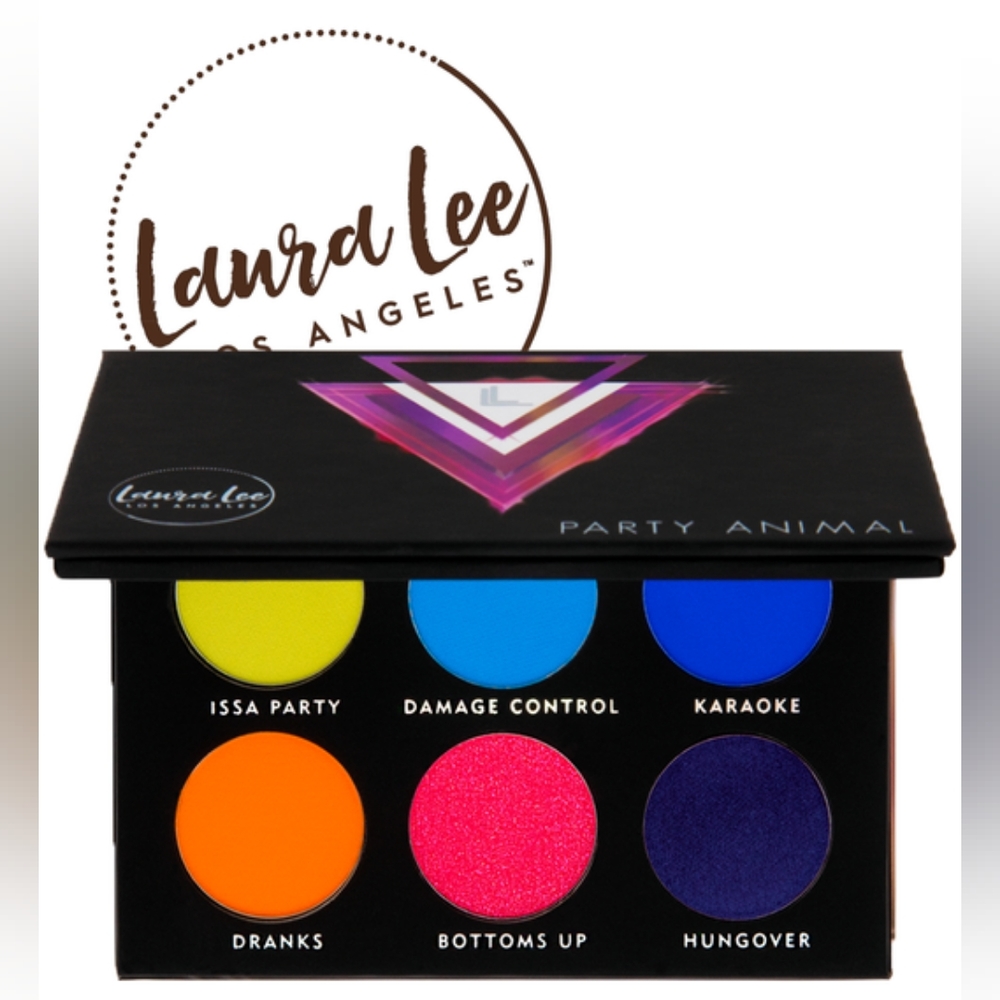 NEW Laura Lee Los Angeles, Party Animal Pressed Pigment Palette